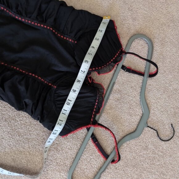 Vintage La Vie En Rose Whimsigoth Fairy Sabrina Carpenter Y2K Babydoll Bustier S - Picture 5 of 8